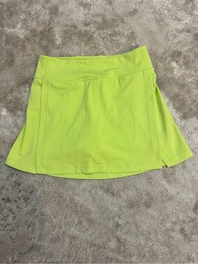 NWOT Neon Lime Athleta Skort
